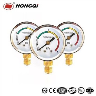 เกจวัดแรงดันต่ำแถบเข็มคู่กล่องพลาสติก