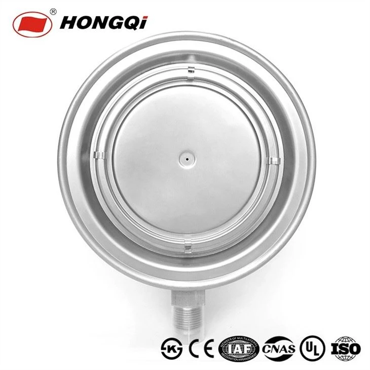 150mm Safety Pressure Gauge Stainless Steel Bourbon Tube Pressure Meter