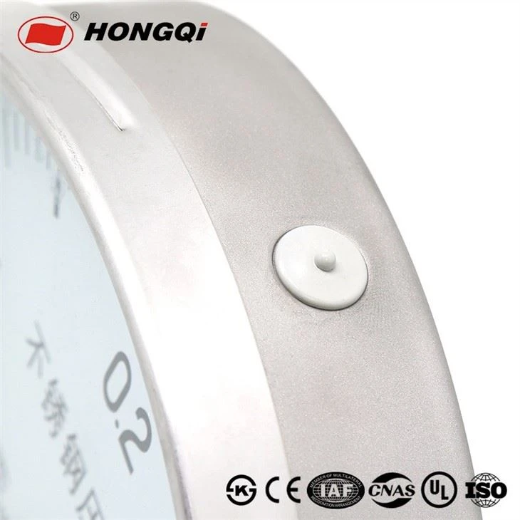 Full Stainless Steel Pressure Gauge Corrosion-Proof Manometer With CE/ UL/ Ks/ ISO