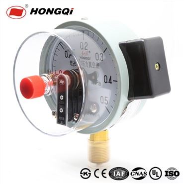 4Inch Electric Contact เครื่องวัดความดันสูญญากาศ