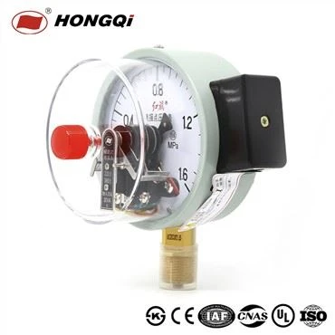 สัญญาณเตือนแม่เหล็กเครื่องวัดความดันสัมผัสไฟฟ้า Manometer เครื่องวัดความดันเชิงลบ