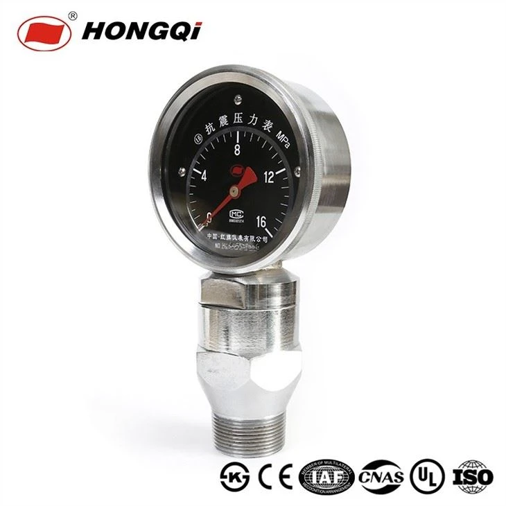 Stability Stainless Steel Shake Resistance Slurry Pressure Gauge