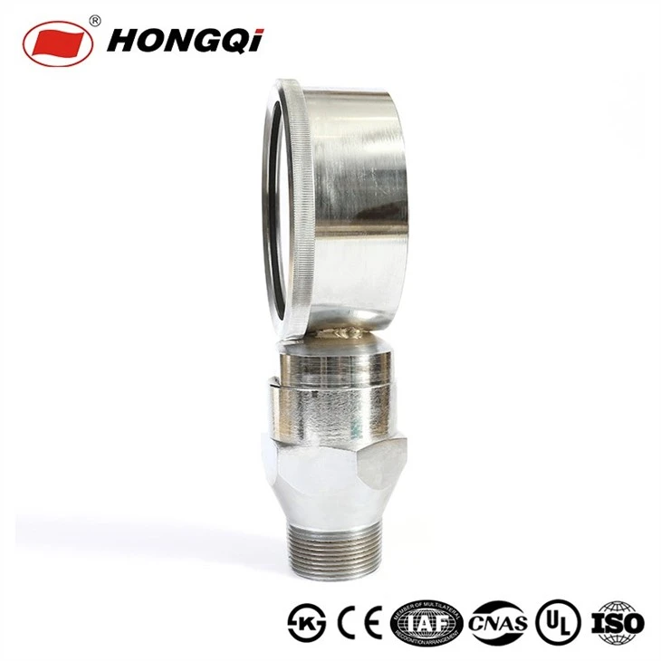 Stability Stainless Steel Shake Resistance Slurry Pressure Gauge