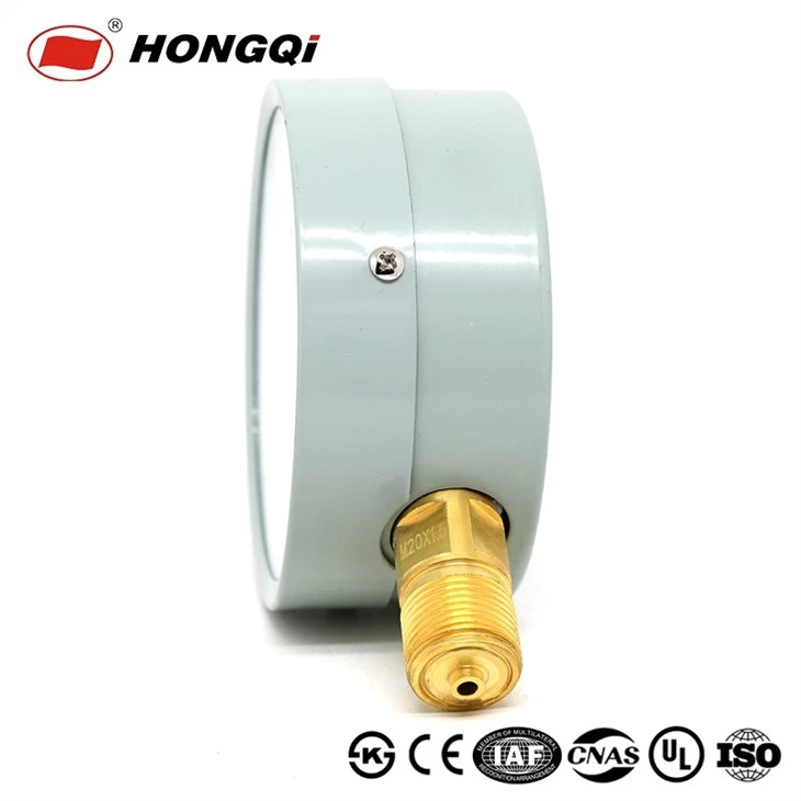YY Series 100mm Acetylene Pressure Gauge Acetylene Measuring Meter